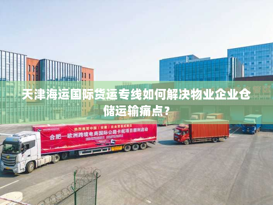 天津海运国际货运专线如何解决物业企业仓储运输痛点? 天津海运国际货运专线如何解决物业企业仓储运输痛点?