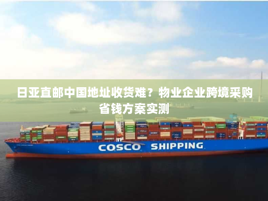 日亚直邮中国地址收货难?物业企业跨境采购省钱方案实测 日亚直邮中国地址收货难?物业企业跨境采购省钱方案实测