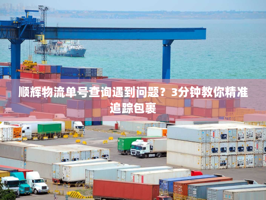 顺辉物流单号查询遇到问题?3分钟教你精准追踪包裹 顺辉物流单号查询遇到问题?3分钟教你精准追踪包裹