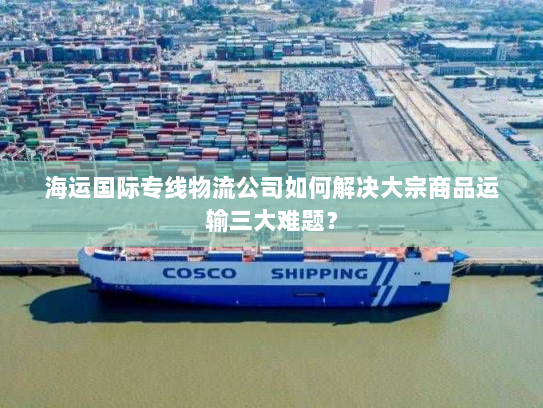 海运国际专线物流公司如何解决大宗商品运输三大难题? 海运国际专线物流公司如何解决大宗商品运输三大难题?