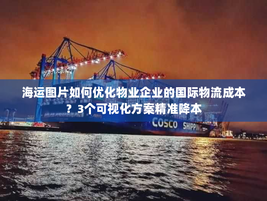 海运图片如何优化物业企业的国际物流成本？3个可视化方案精准降本