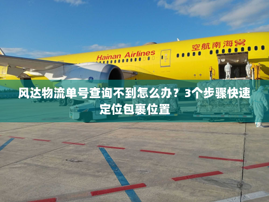 风达物流单号查询不到怎么办?3个步骤快速定位包裹位置 风达物流单号查询不到怎么办?3个步骤快速定位包裹位置