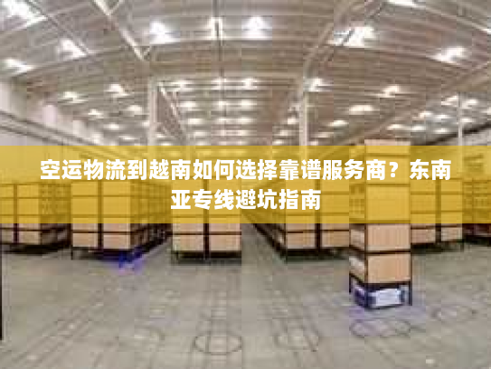 空运物流到越南如何选择靠谱服务商？东南亚专线避坑指南