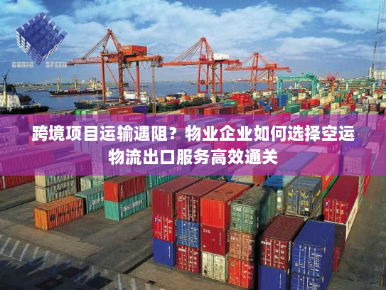 跨境项目运输遇阻?物业企业如何选择空运物流出口服务高效通关 跨境项目运输遇阻?物业企业如何选择空运物流出口服务高效通关