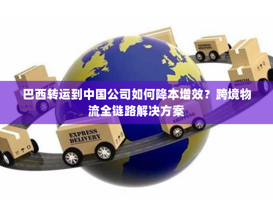 巴西转运到中国公司如何降本增效?跨境物流全链路解决方案 巴西转运到中国公司如何降本增效?跨境物流全链路解决方案