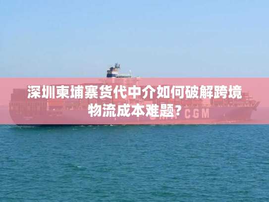 深圳柬埔寨货代中介如何破解跨境物流成本难题？