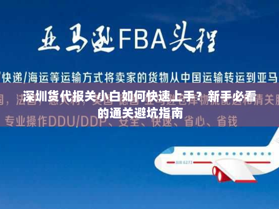 深圳货代报关小白如何快速上手?新手必看的通关避坑指南 深圳货代报关小白如何快速上手?新手必看的通关避坑指南