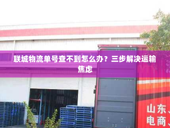 联城物流单号查不到怎么办?三步解决运输焦虑 联城物流单号查不到怎么办?三步解决运输焦虑