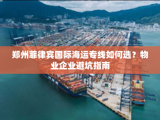 郑州菲律宾国际海运专线如何选？物业企业避坑指南