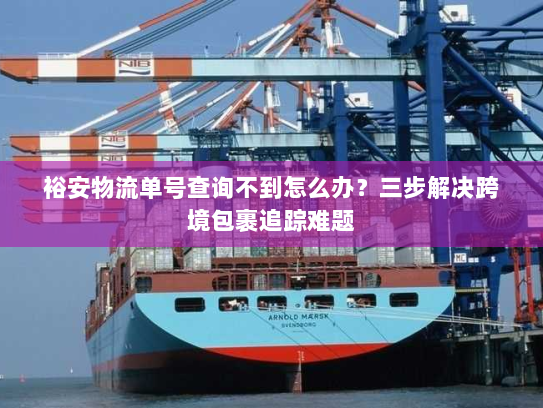 裕安物流单号查询不到怎么办？三步解决跨境包裹追踪难题