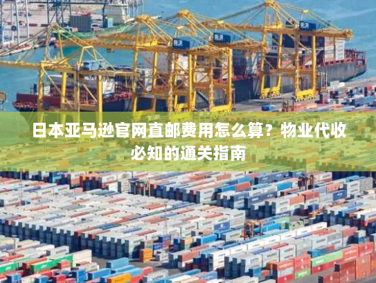 日本亚马逊官网直邮费用怎么算？物业代收必知的通关指南