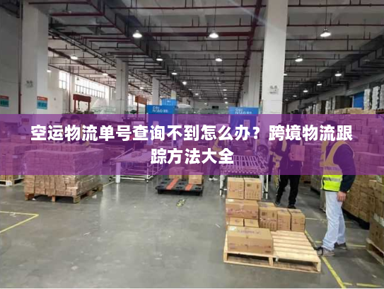 空运物流单号查询不到怎么办？跨境物流跟踪方法大全