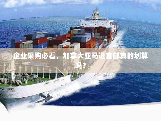 企业采购必看,加拿大亚马逊直邮真的划算吗? 企业采购必看,加拿大亚马逊直邮真的划算吗?