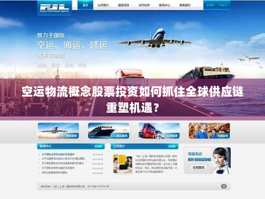 空运物流概念股票投资如何抓住全球供应链重塑机遇? 空运物流概念股票投资如何抓住全球供应链重塑机遇?