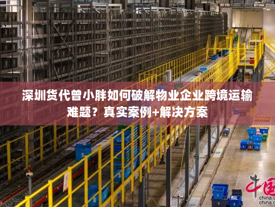 深圳货代曾小胖如何破解物业企业跨境运输难题?真实案例+解决方案 深圳货代曾小胖如何破解物业企业跨境运输难题?真实案例+解决方案