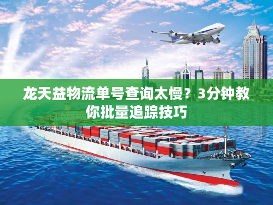 龙天益物流单号查询太慢?3分钟教你批量追踪技巧 龙天益物流单号查询太慢?3分钟教你批量追踪技巧