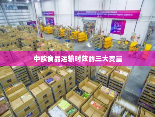 中欧食品运输时效的三大变量 中欧食品运输时效的三大变量