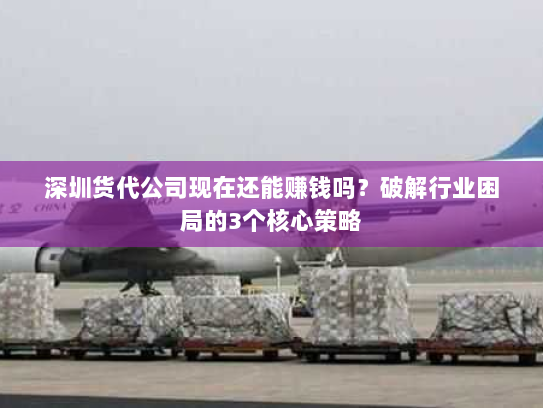 深圳货代公司现在还能赚钱吗?破解行业困局的3个核心策略 深圳货代公司现在还能赚钱吗?破解行业困局的3个核心策略