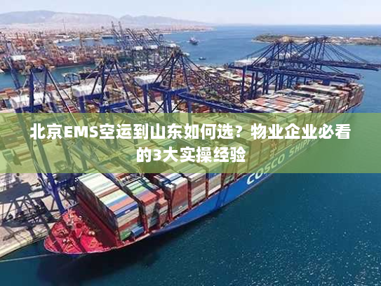 北京EMS空运到山东如何选?物业企业必看的3大实操经验 北京EMS空运到山东如何选?物业企业必看的3大实操经验