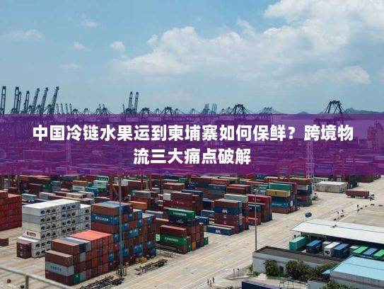 中国冷链水果运到柬埔寨如何保鲜？跨境物流三大痛点破解