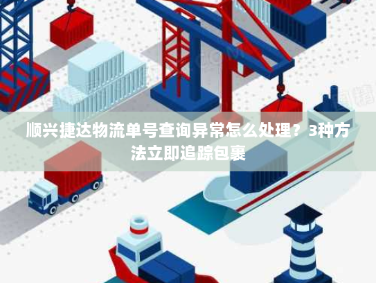 顺兴捷达物流单号查询异常怎么处理?3种方法立即追踪包裹 顺兴捷达物流单号查询异常怎么处理?3种方法立即追踪包裹