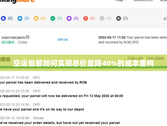 空运包邮如何实现总价直降40%的成本重构