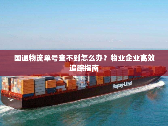 国通物流单号查不到怎么办?物业企业高效追踪指南 国通物流单号查不到怎么办?物业企业高效追踪指南