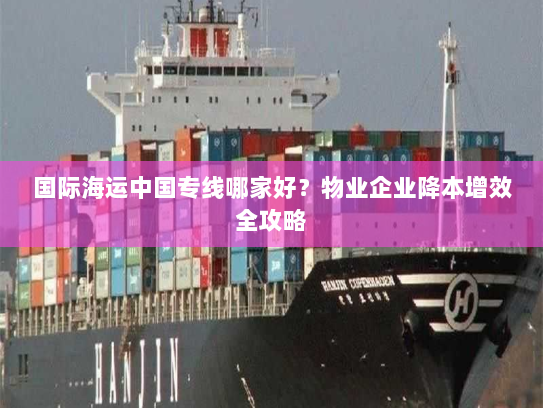 国际海运中国专线哪家好？物业企业降本增效全攻略