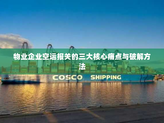 物业企业空运报关的三大核心痛点与破解方法 物业企业空运报关的三大核心痛点与破解方法