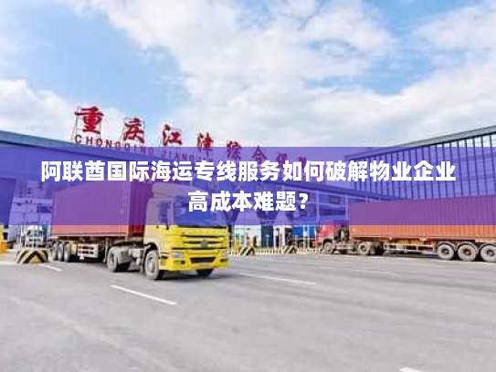 阿联酋国际海运专线服务如何破解物业企业高成本难题？