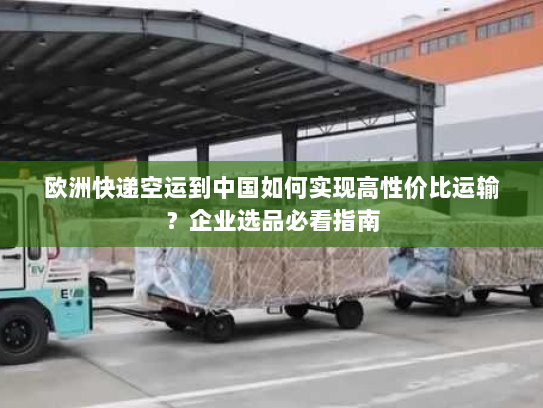 欧洲快递空运到中国如何实现高性价比运输？企业选品必看指南