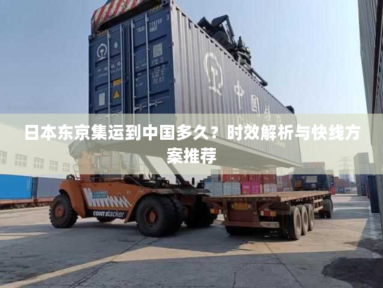 日本东京集运到中国多久？时效解析与快线方案推荐