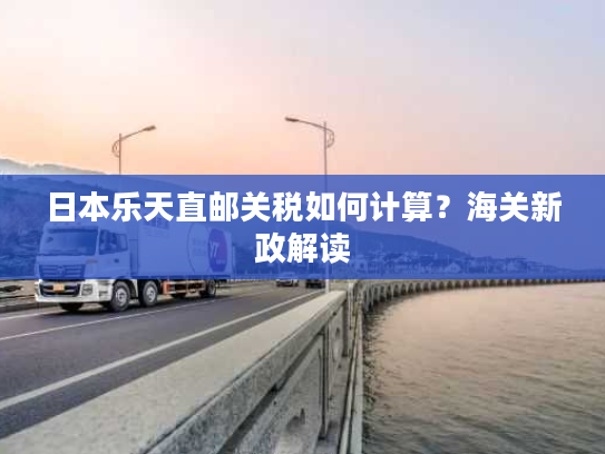日本乐天直邮关税如何计算？海关新政解读