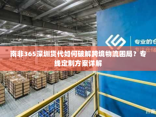 南非365深圳货代如何破解跨境物流困局？专线定制方案详解