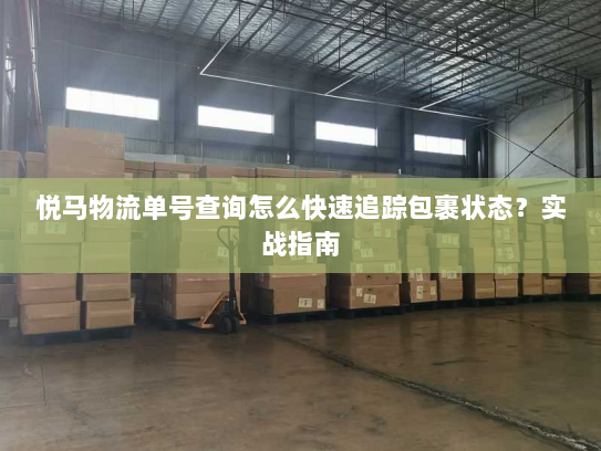 悦马物流单号查询怎么快速追踪包裹状态?实战指南 悦马物流单号查询怎么快速追踪包裹状态?实战指南