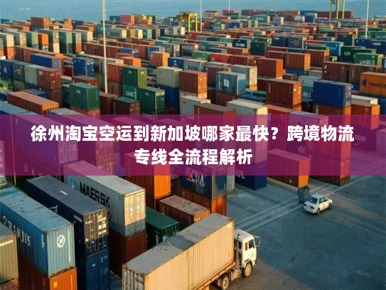 徐州淘宝空运到新加坡哪家最快?跨境物流专线全流程解析 徐州淘宝空运到新加坡哪家最快?跨境物流专线全流程解析