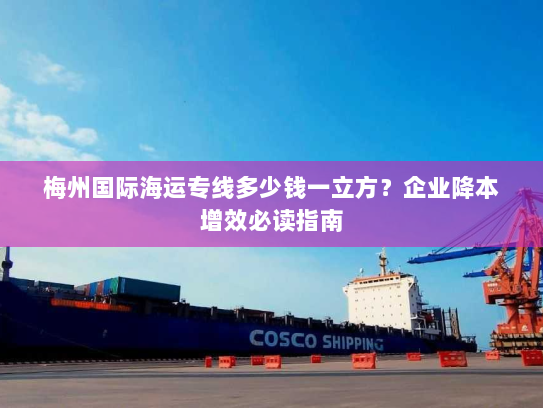 梅州国际海运专线多少钱一立方？企业降本增效必读指南