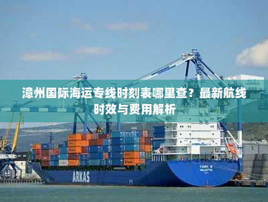 漳州国际海运专线时刻表哪里查？最新航线时效与费用解析