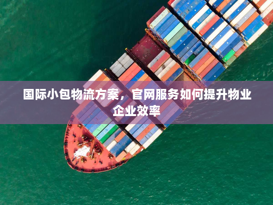 国际小包物流方案，官网服务如何提升物业企业效率
