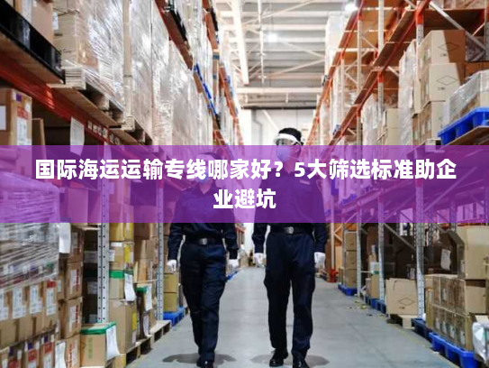 国际海运运输专线哪家好？5大筛选标准助企业避坑