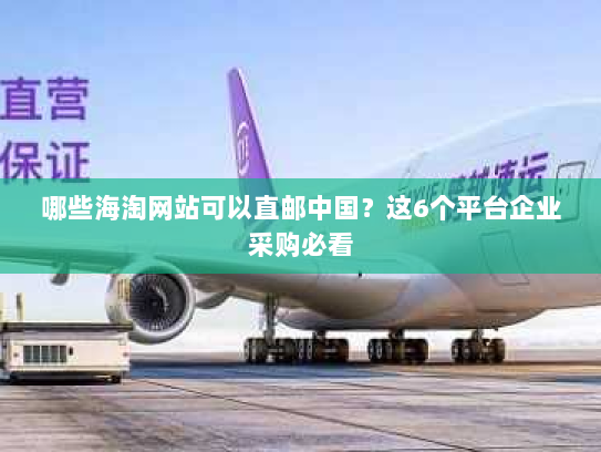 哪些海淘网站可以直邮中国?这6个平台企业采购必看 哪些海淘网站可以直邮中国?这6个平台企业采购必看