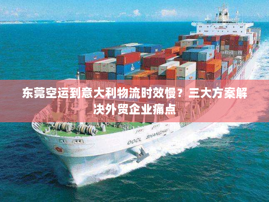 东莞空运到意大利物流时效慢?三大方案解决外贸企业痛点 东莞空运到意大利物流时效慢?三大方案解决外贸企业痛点