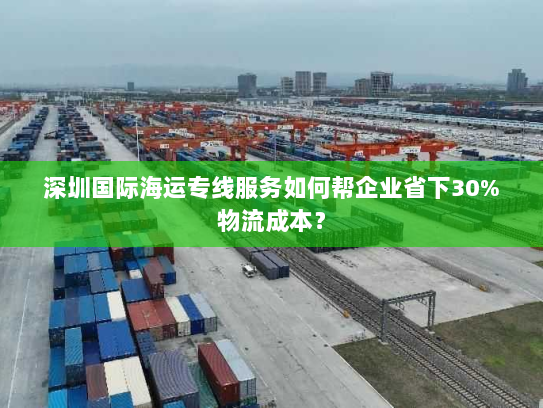 深圳国际海运专线服务如何帮企业省下30%物流成本? 深圳国际海运专线服务如何帮企业省下30%物流成本?