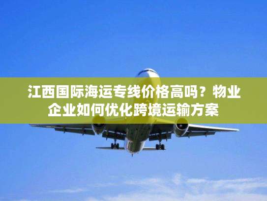 江西国际海运专线价格高吗？物业企业如何优化跨境运输方案