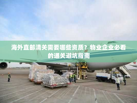 海外直邮清关需要哪些资质?物业企业必看的通关避坑指南 海外直邮清关需要哪些资质?物业企业必看的通关避坑指南