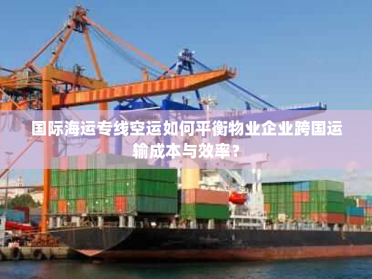 国际海运专线空运如何平衡物业企业跨国运输成本与效率? 国际海运专线空运如何平衡物业企业跨国运输成本与效率?