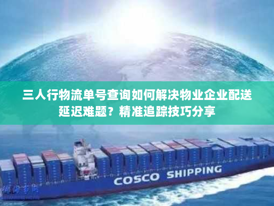 三人行物流单号查询如何解决物业企业配送延迟难题？精准追踪技巧分享