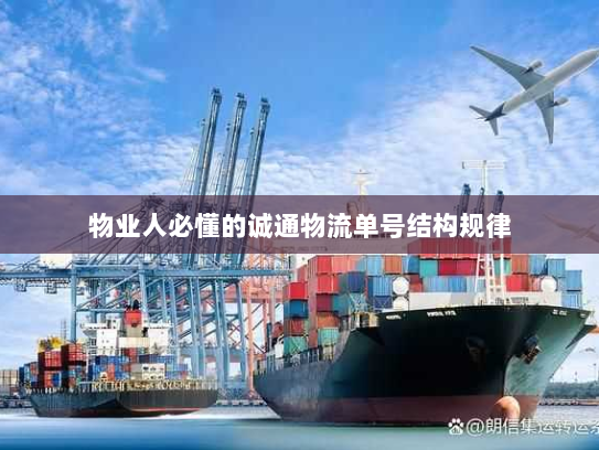 物业人必懂的诚通物流单号结构规律 物业人必懂的诚通物流单号结构规律