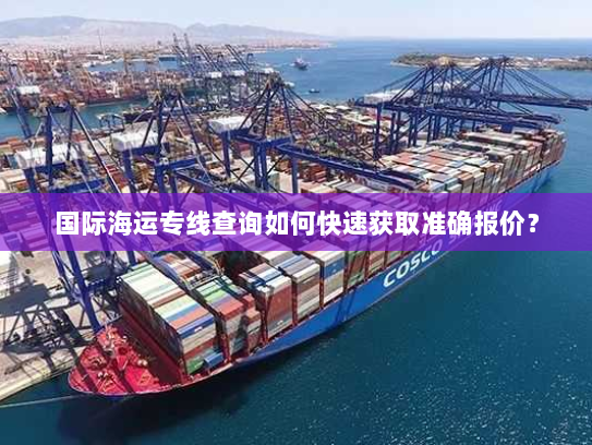 国际海运专线查询如何快速获取准确报价？
