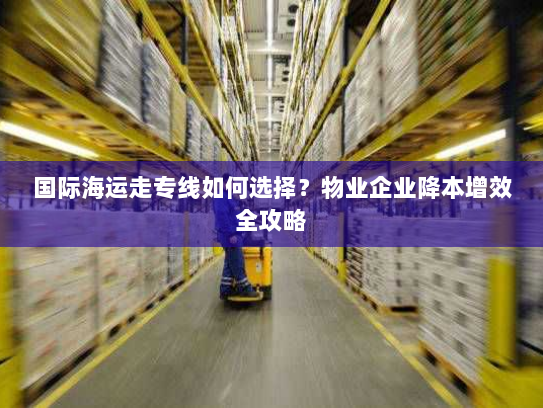 国际海运走专线如何选择？物业企业降本增效全攻略